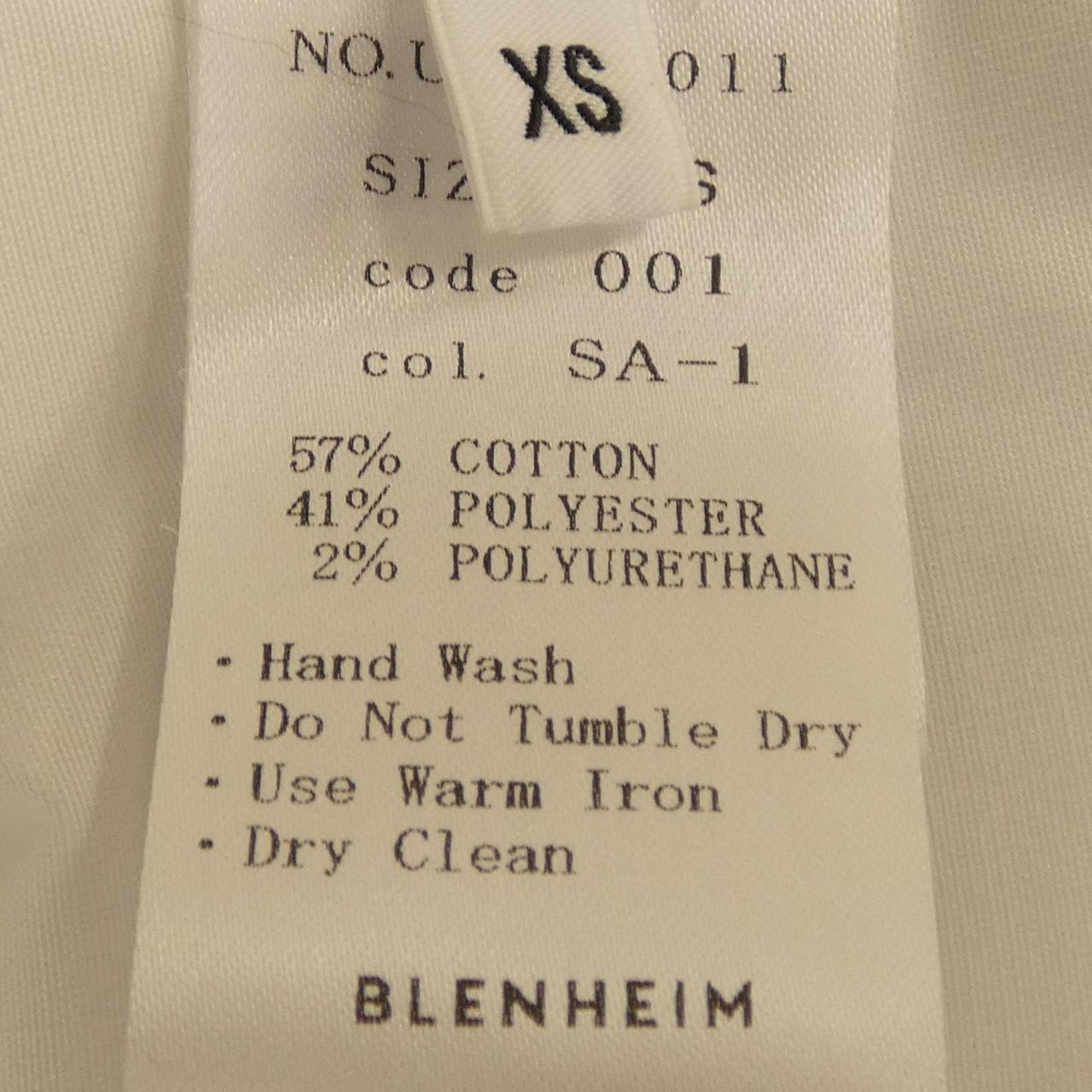 ブレンヘイム BLENHEIM シャツ