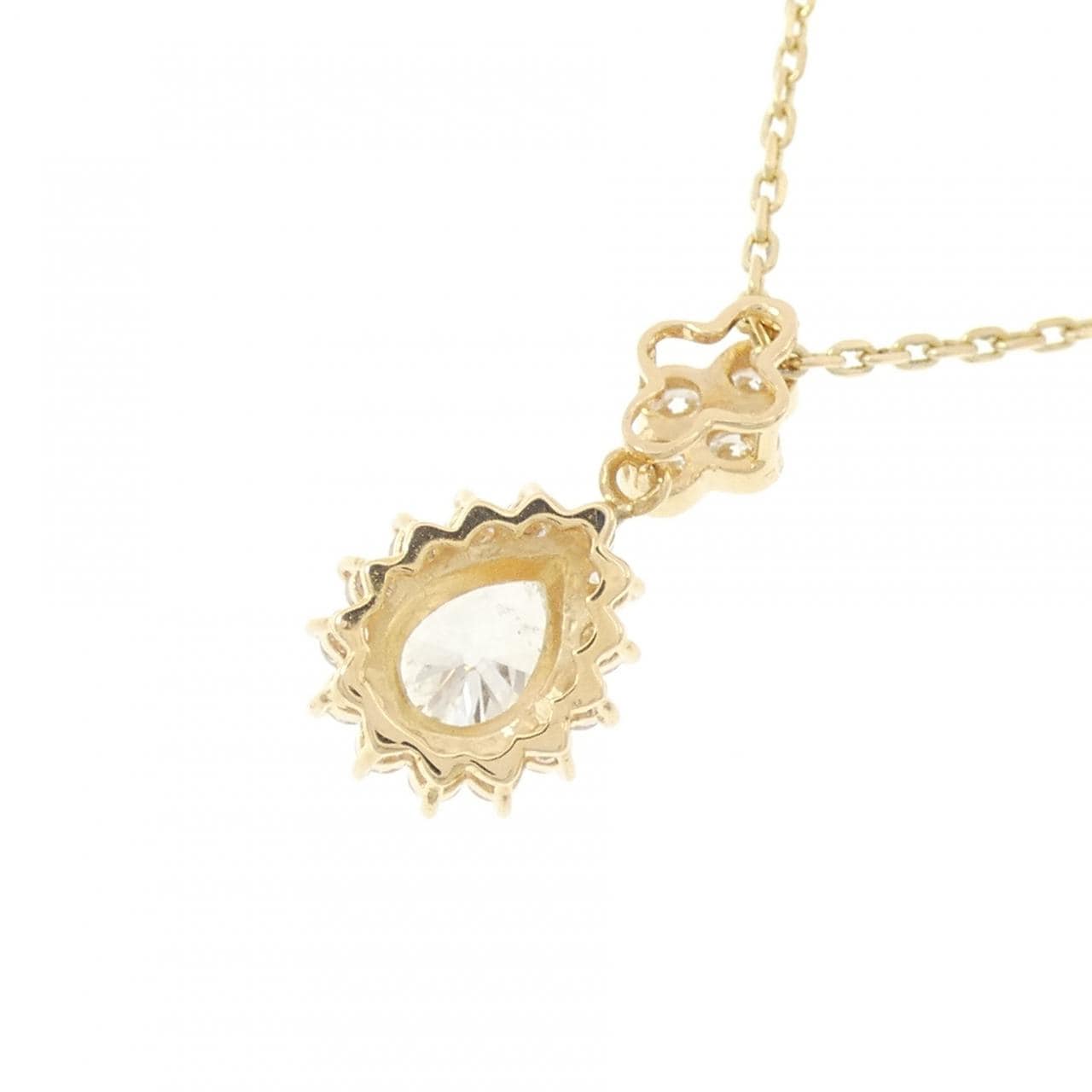 K18YG ダイヤモンド ネックレス 1.32CT