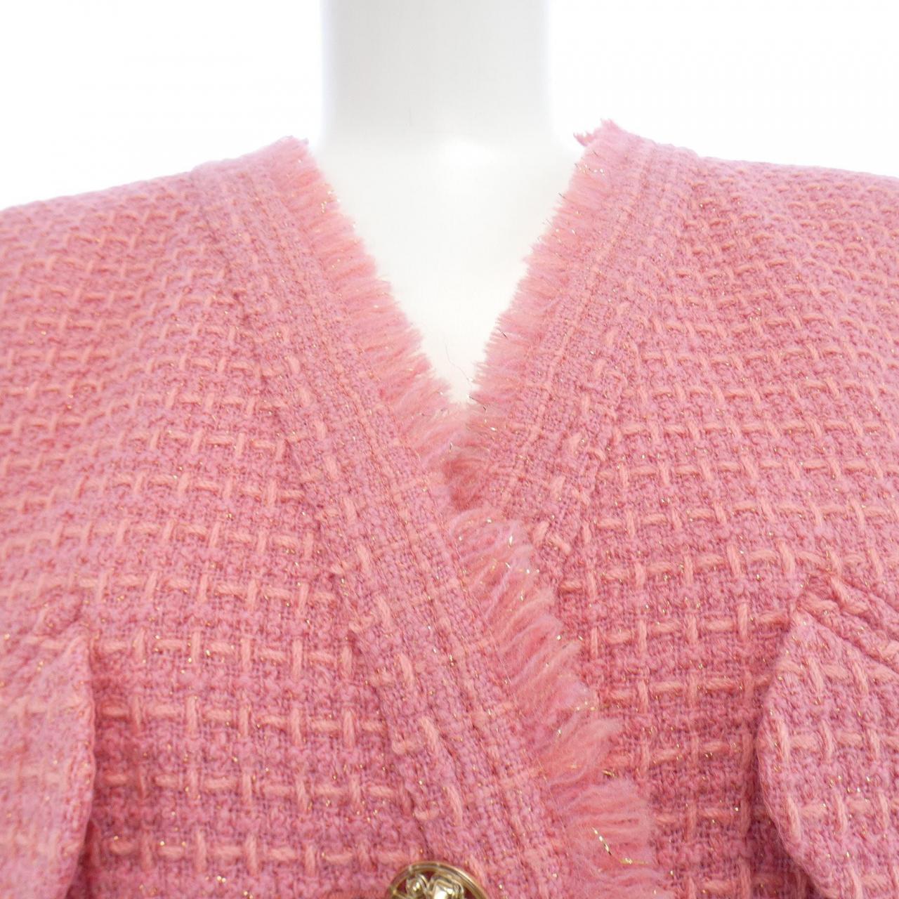 CHANEL CHANEL Collarless Jacket