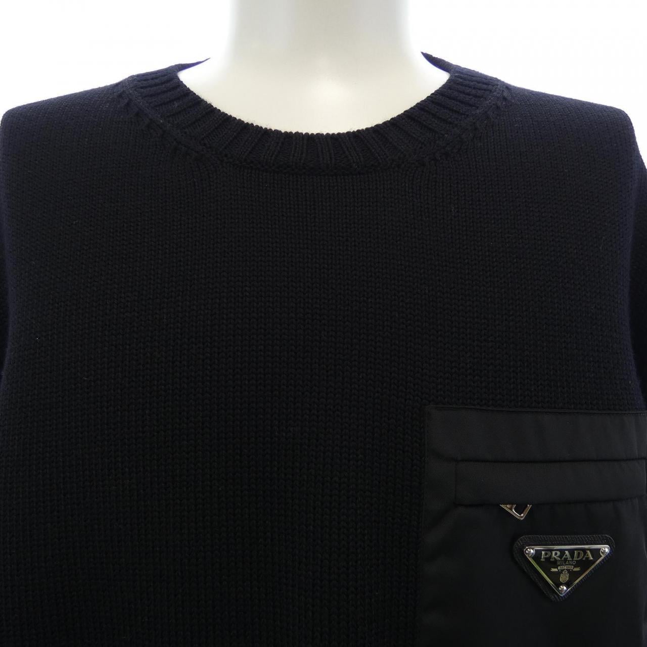 プラダ PRADA トライアングルロゴ UMB049 S202 1W4X ニット