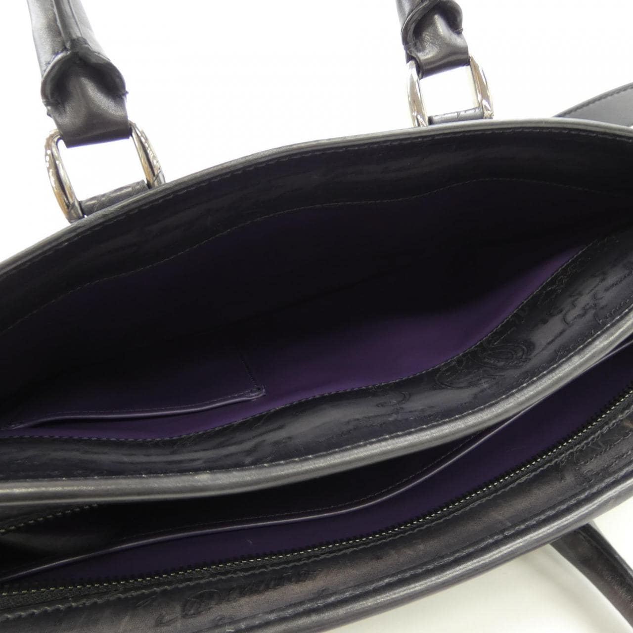 ベルルッティ Berluti アンジュールスモールスクリットレザーブリーフ BAG