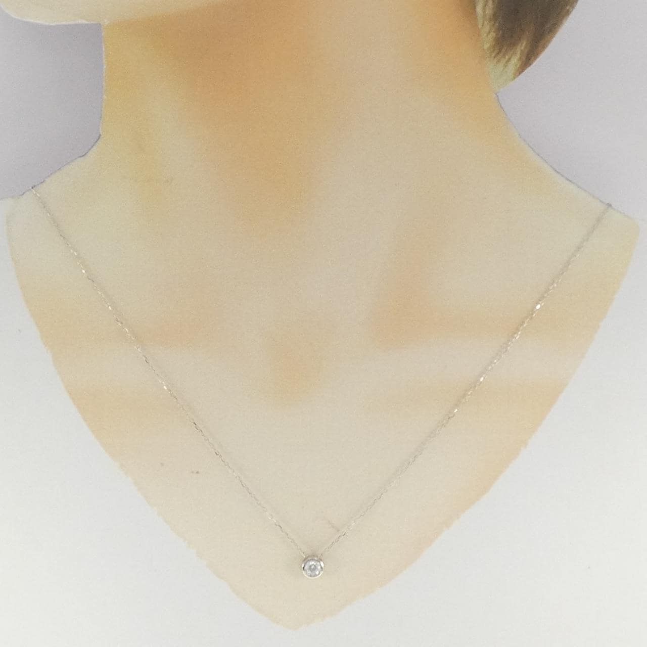 PT900/PT850 ダイヤモンド ネックレス 0.315CT