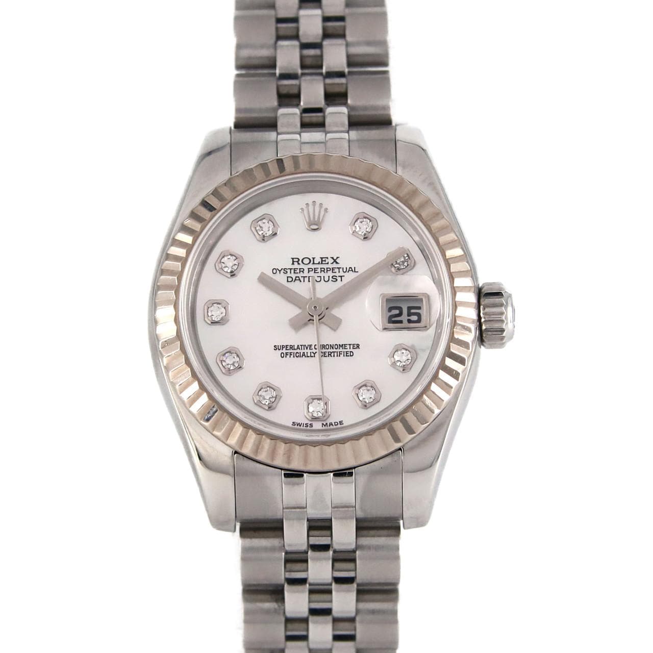 ROLEX Datejust 179174NG SSxWG自動上弦D 編號