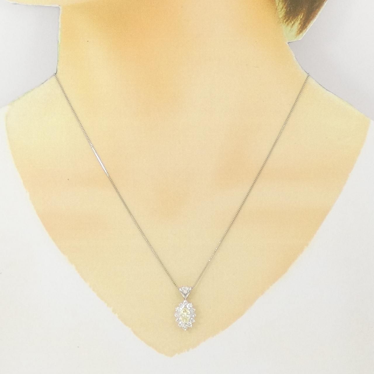 PT/PT850 ダイヤモンド ネックレス 0.535CT