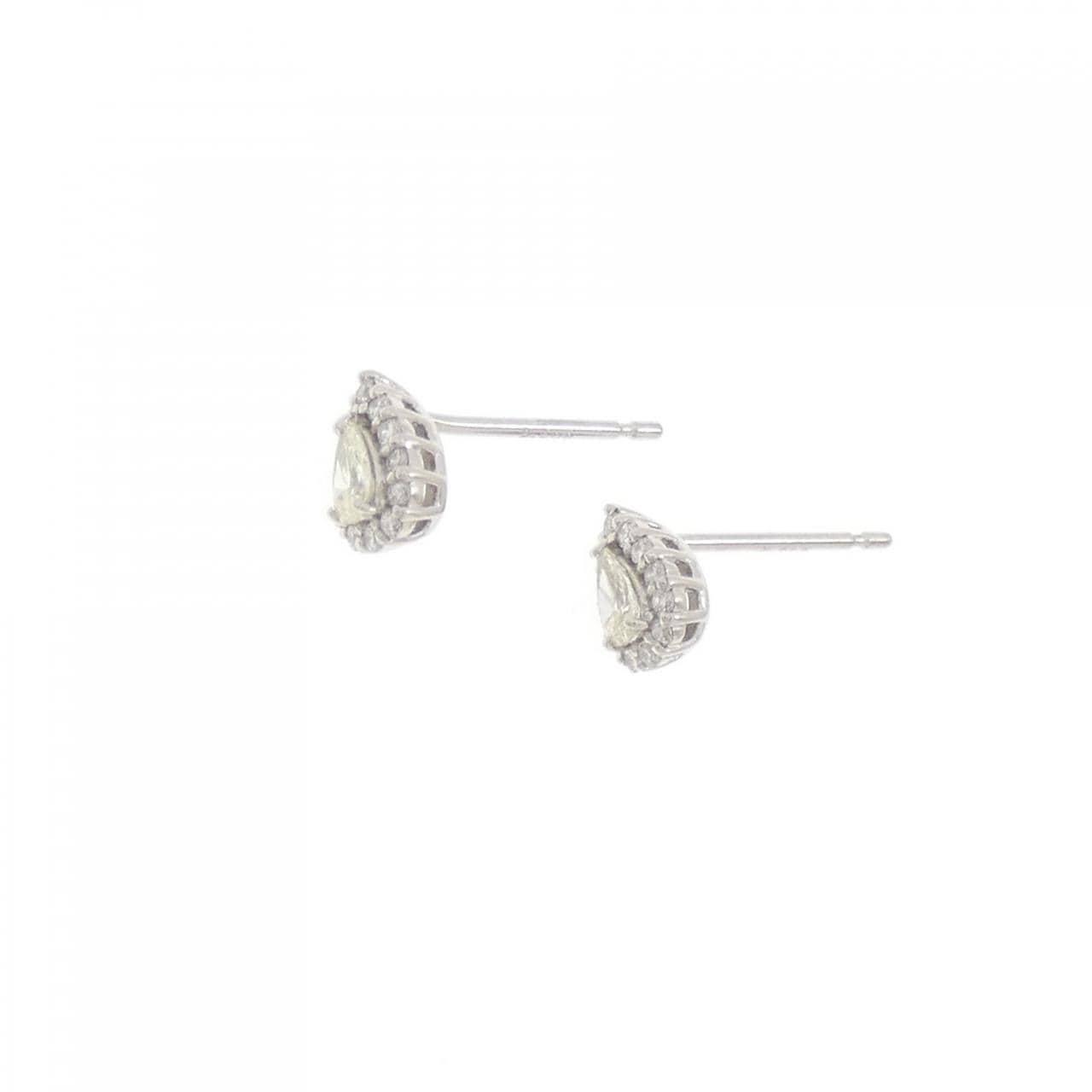【新品】PT900 ダイヤモンド ピアス 0.20CT