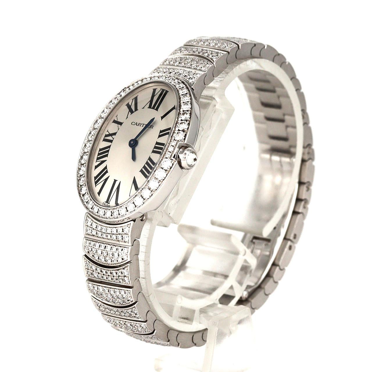 カルティエ ベニュワールSM WG/D･ブレスD WB520011 WG クォーツ