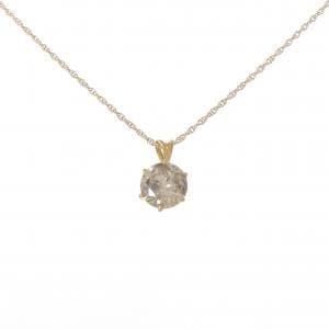 K24YG/K18YG ダイヤモンド ネックレス 2.0CT