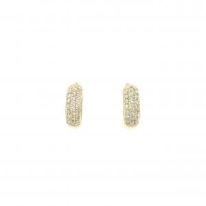 K18YG ダイヤモンド ピアス 0.30CT
