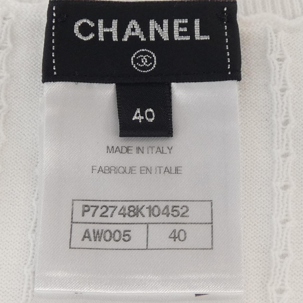 シャネル CHANEL P72748K10452 22S トップス