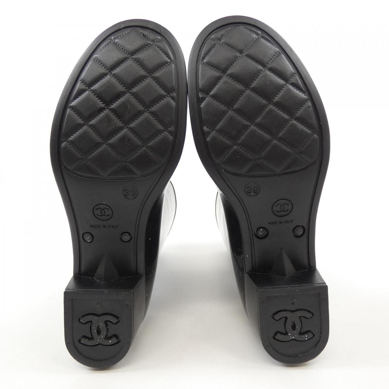 CHANEL亮片雨靴 G26648X31115 长筒靴