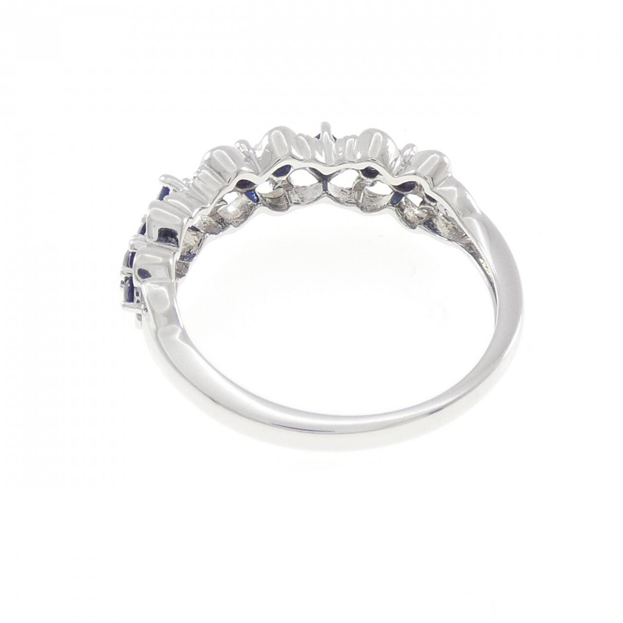 ジーエスティービー サファイヤ リング 0.45CT