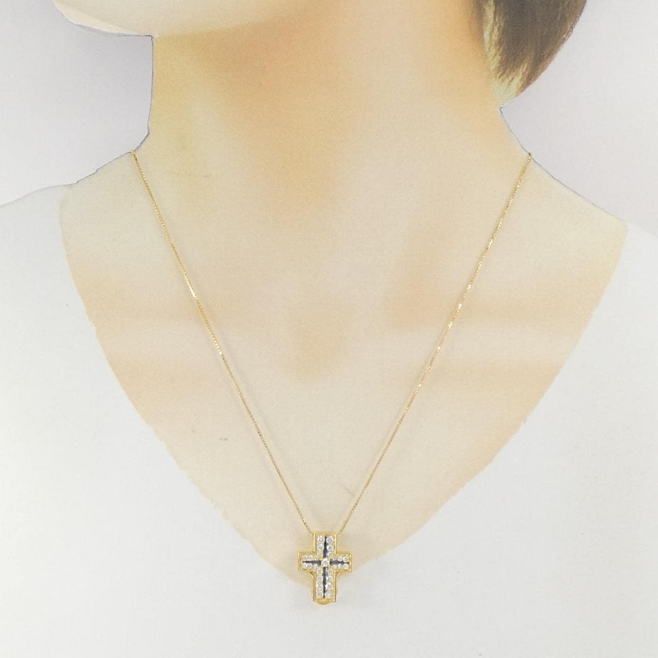 ユキザキ ダブルトップ ネックレス 0.61CT