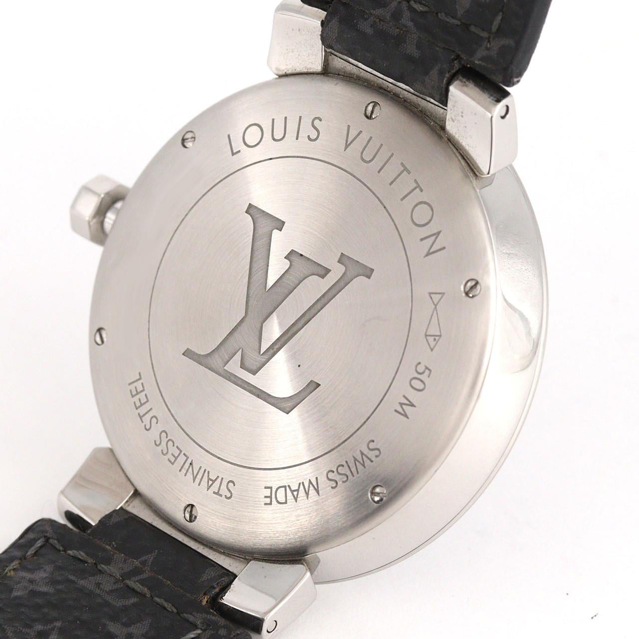 【ノーメンテナンス還元価格】ルイヴィトン タンブールスリムモノグラム Q1DM0 SS クォーツ