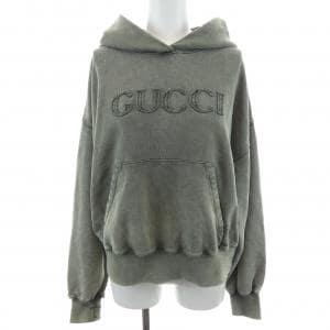 グッチ GUCCI エンブロイダリーコットンジャージフーデッドスウェットシャツ 787274 XJGUL パーカー