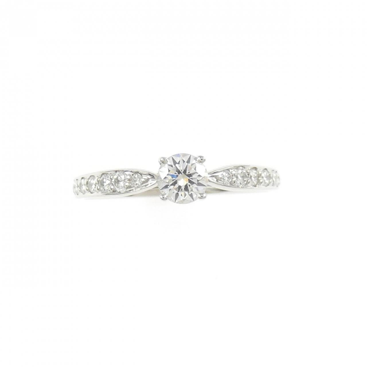 ティファニー ハーモニー リング 0.23CT F IF 3EXT