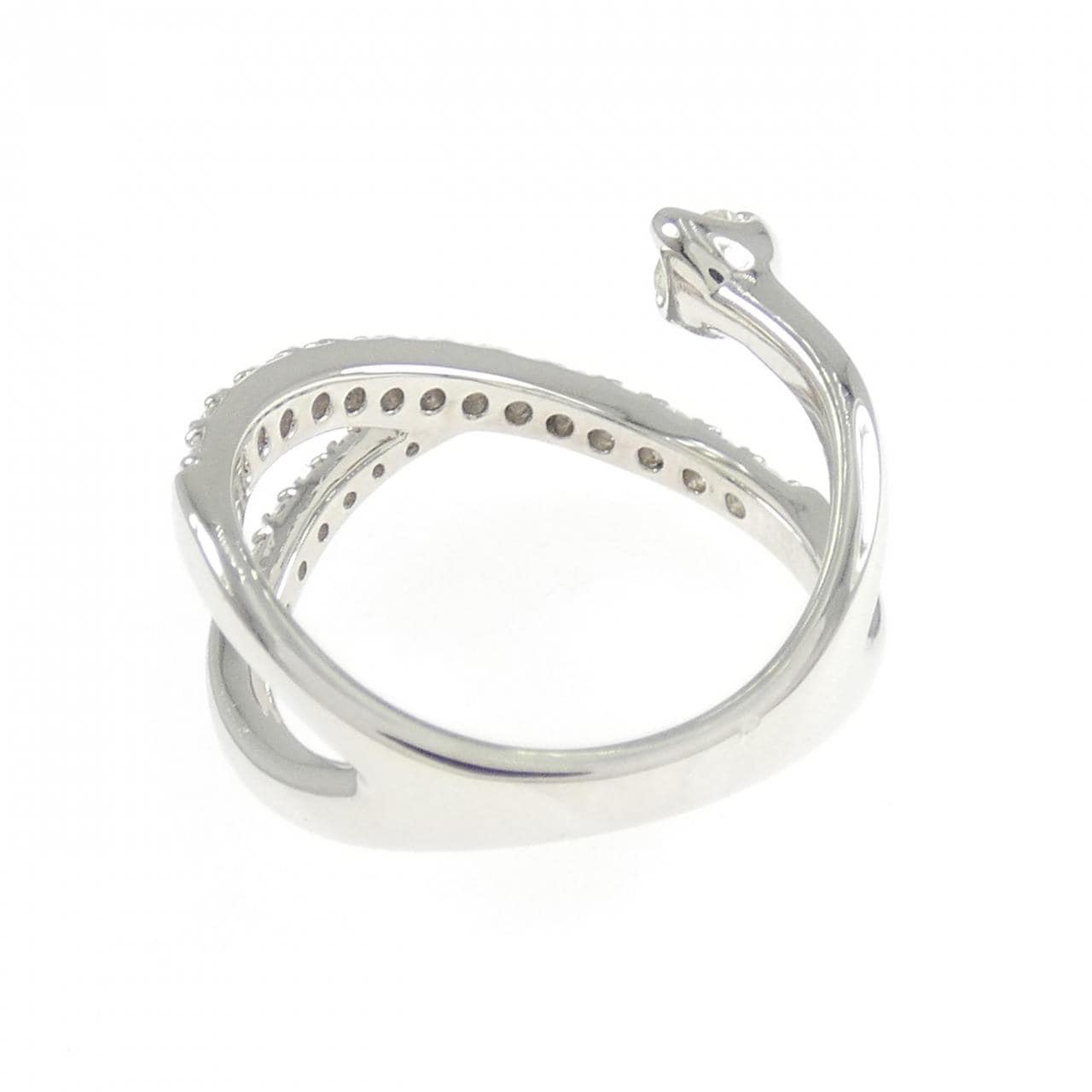 PT950 ダイヤモンド リング 0.101CT