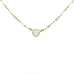 ティファニー バイザヤード ネックレス 0.18CT G VVS1 3EXT