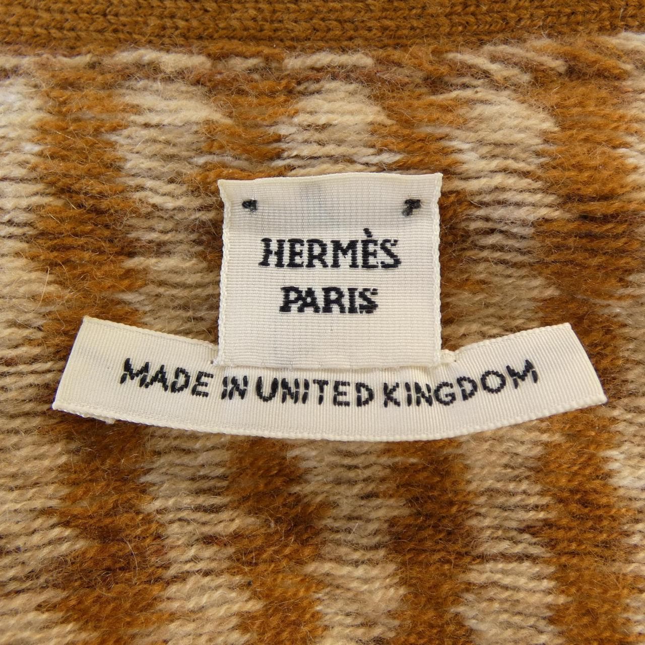 エルメス HERMES ロングカーディガン