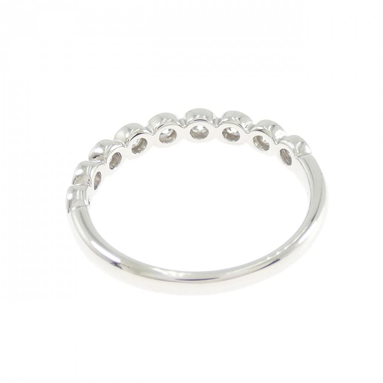 PT900 ハーフエタニティ ダイヤモンド リング 0.45CT