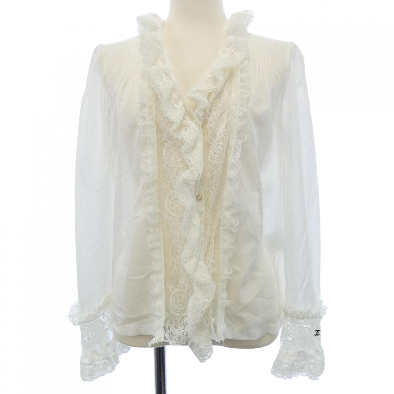 【ヴィンテージ】シャネル CHANEL P23906V12078 04A シャツ