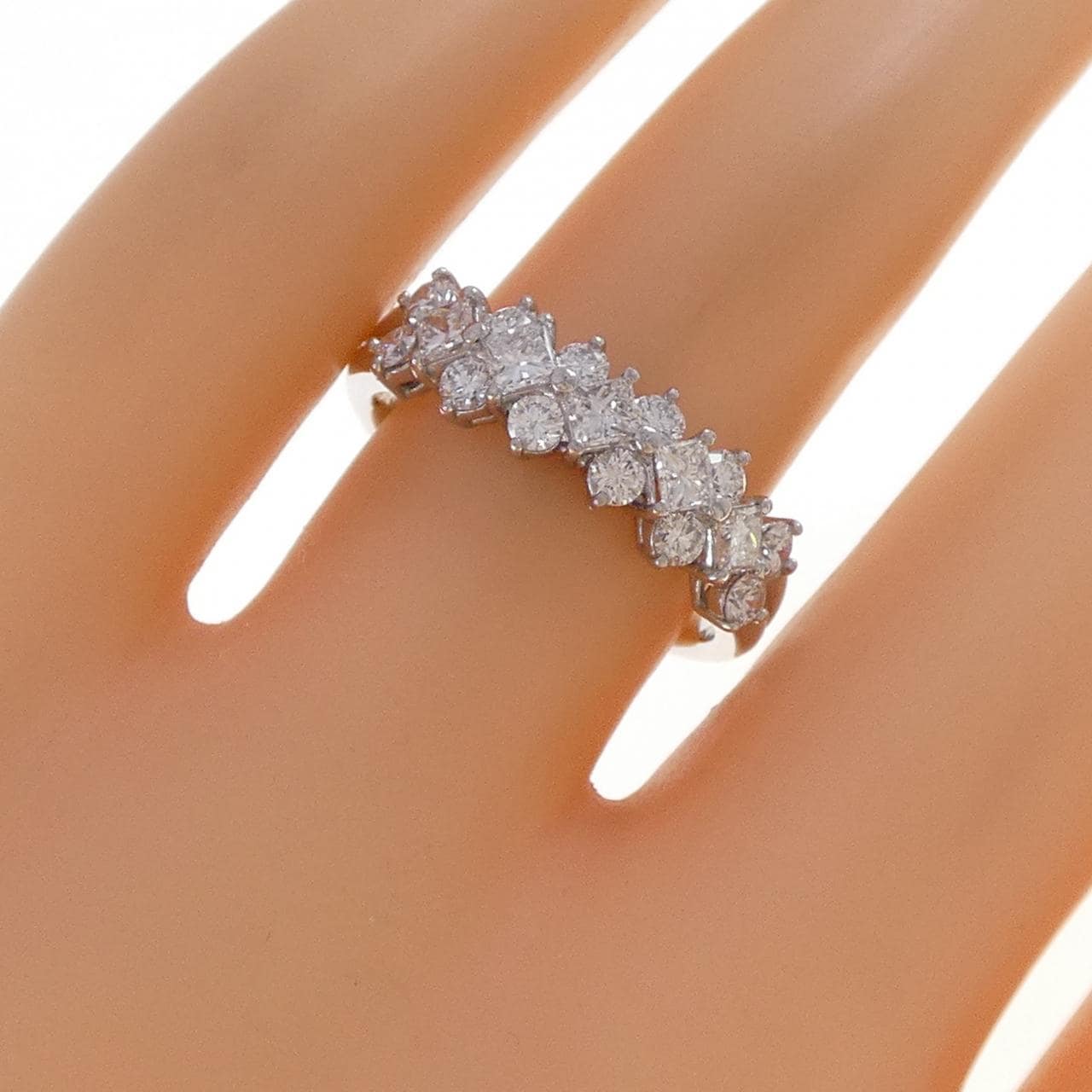 PT900鑽石戒指 1.02克拉