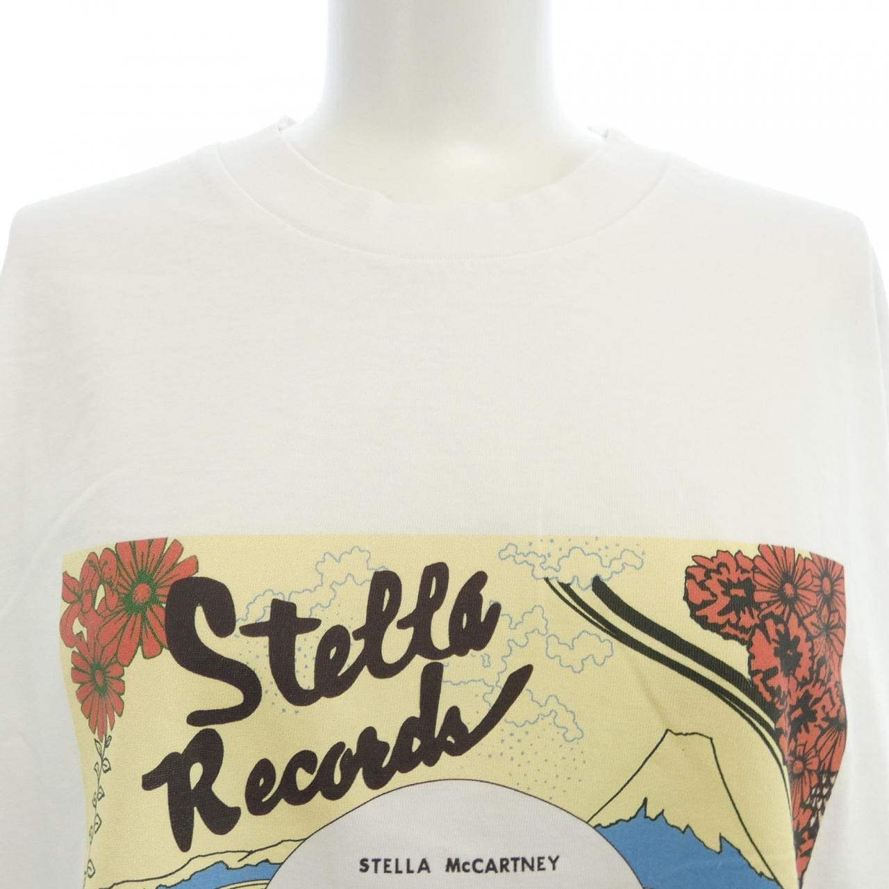 ステラマッカートニー STELLA MCCARTNEY レコードロンティ Tシャツ