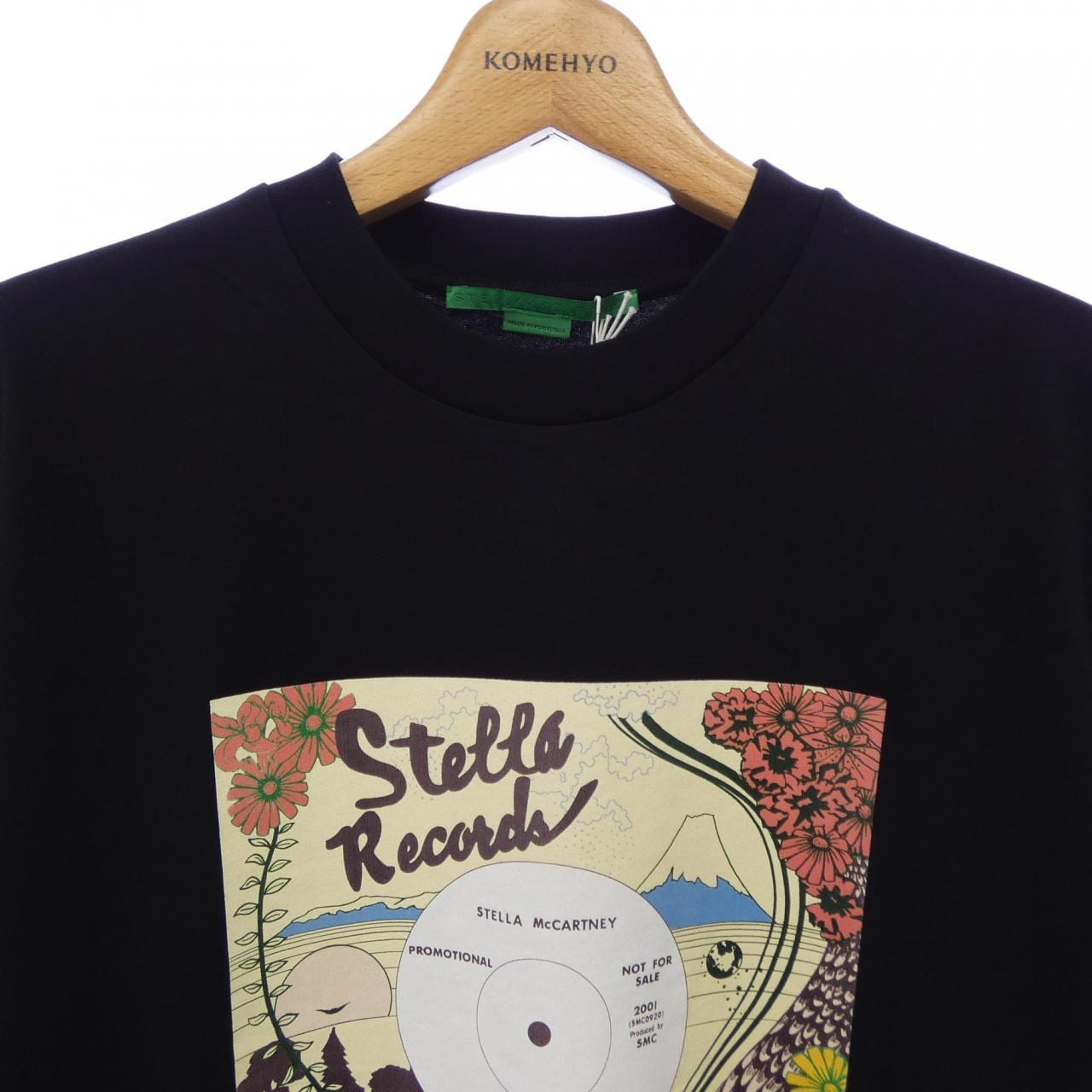 ステラマッカートニー STELLA MCCARTNEY レコードロンティ Tシャツ