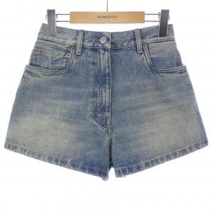 プラダ PRADA ブリーチ加工デニム アーカイブロゴ GFP535 SUOO 1703 ショートパンツ