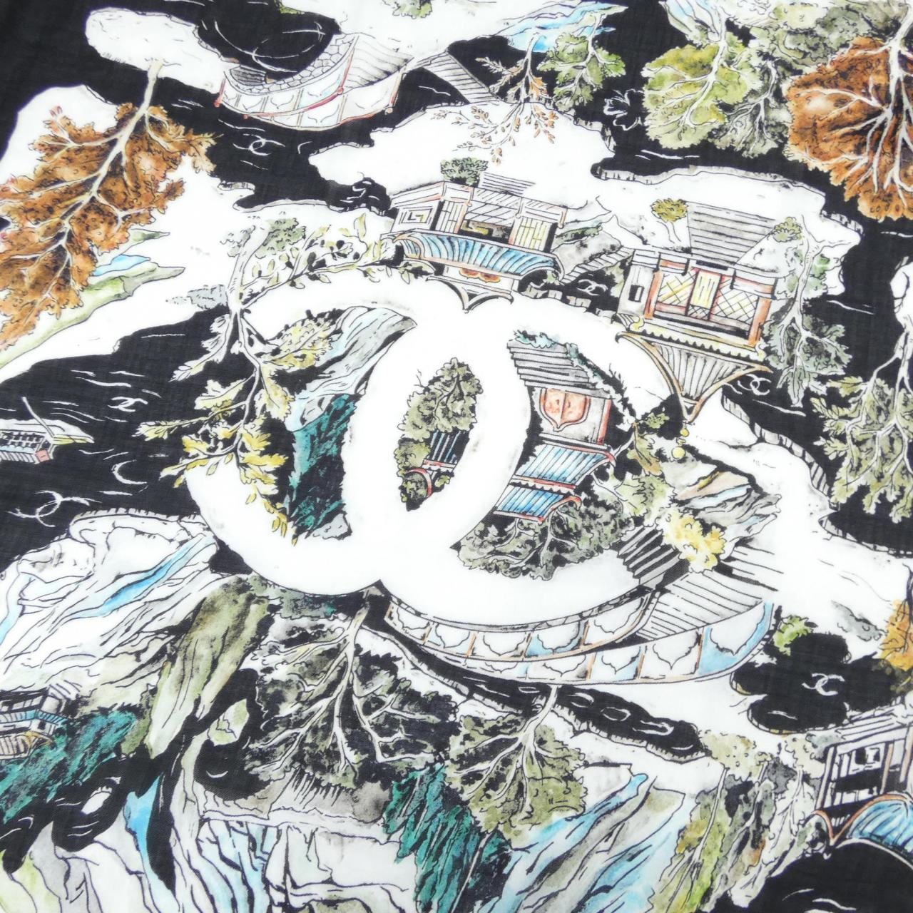 シャネル CHANEL METIERS D'ART AAB103B20751 ショール