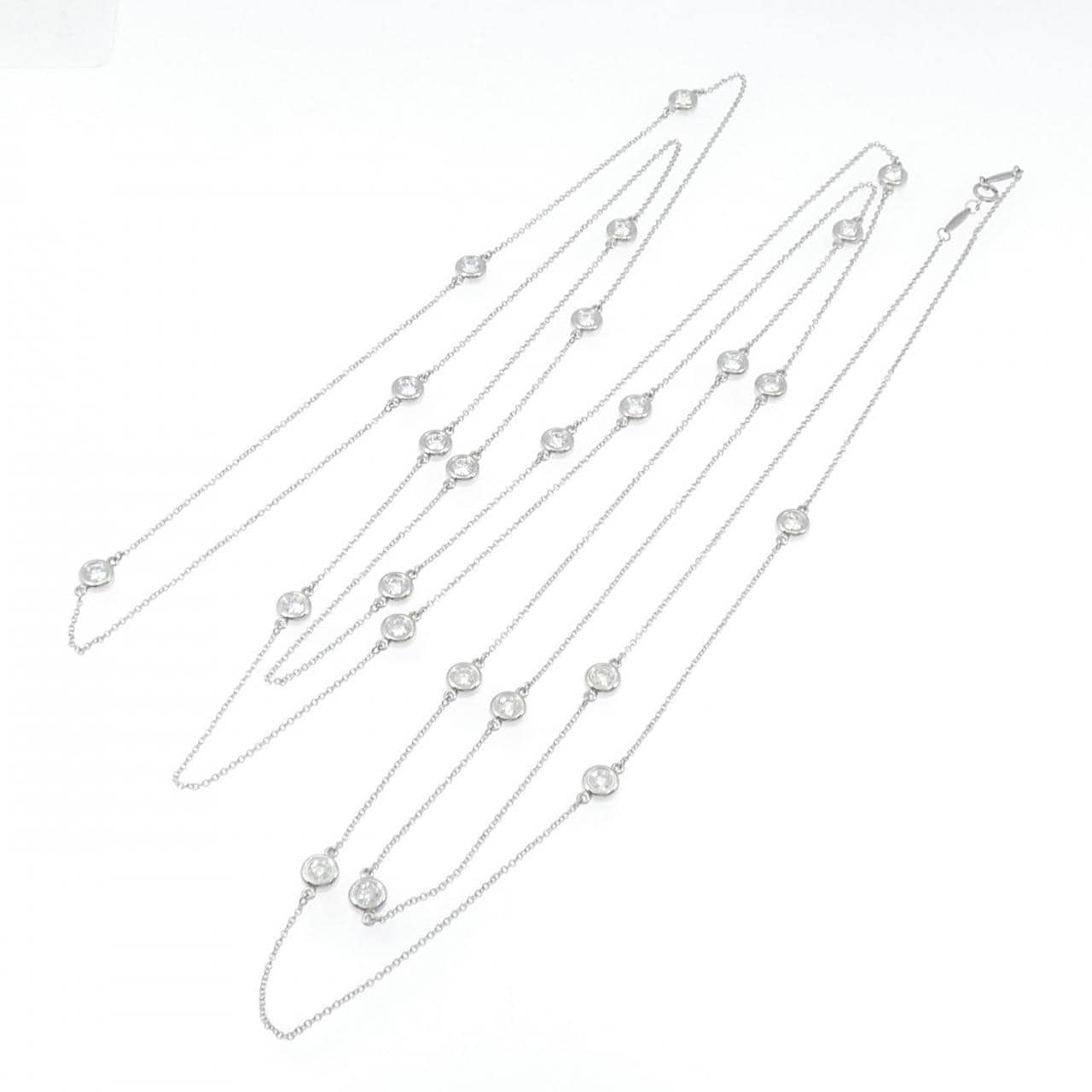 ティファニー バイザヤード ネックレス 3.71CT