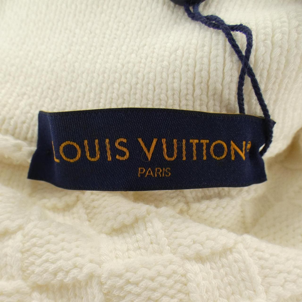 ルイヴィトン LOUIS VUITTON LVダミエウールブレンドプルオーバー HPN63WTZ8 ニット