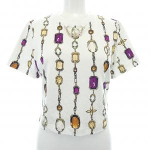 ルイヴィトン LOUIS VUITTON ネックレス プリントTシャツ FTTS48XBK Tシャツ