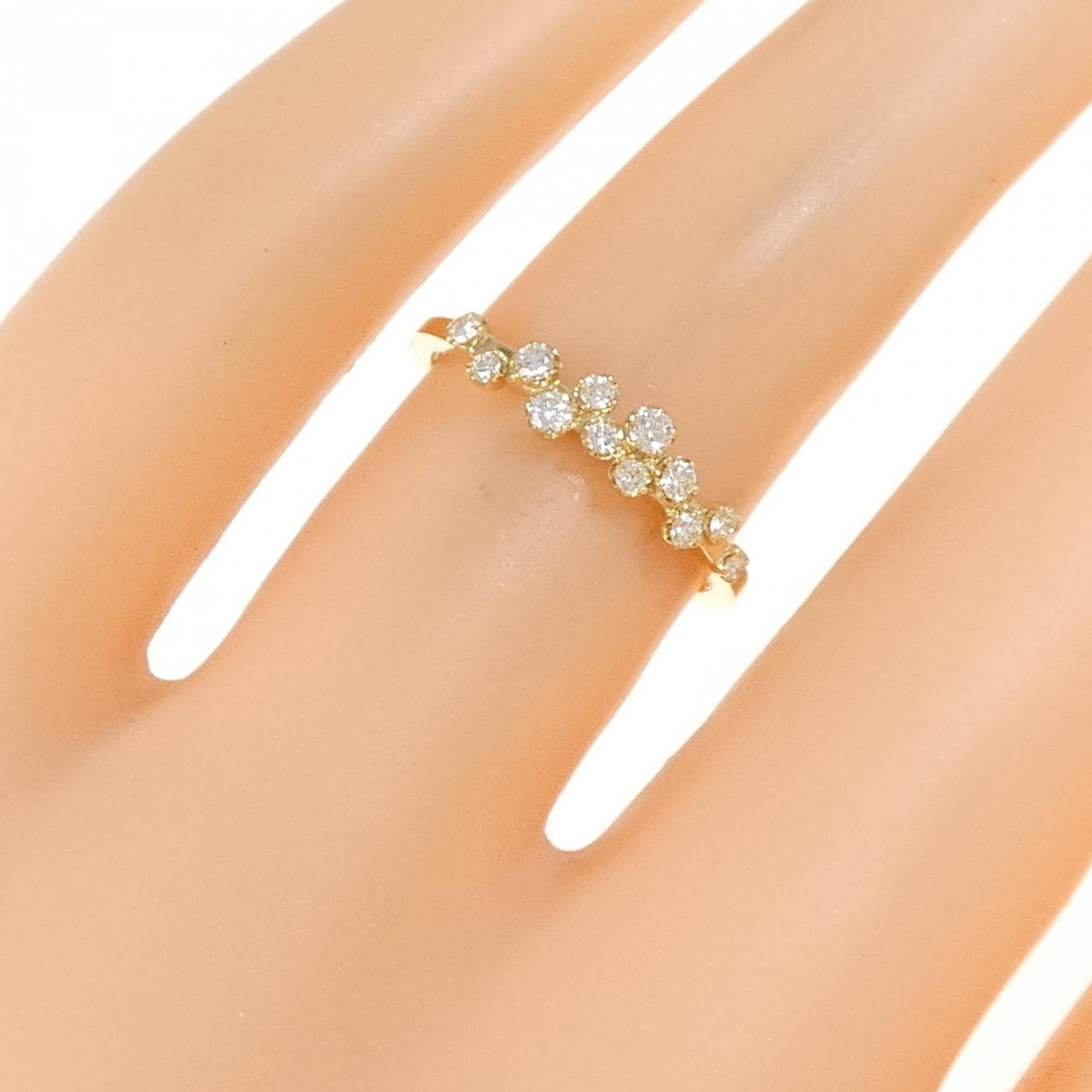 AHKAH Believe 露珠戒指 0.14CT