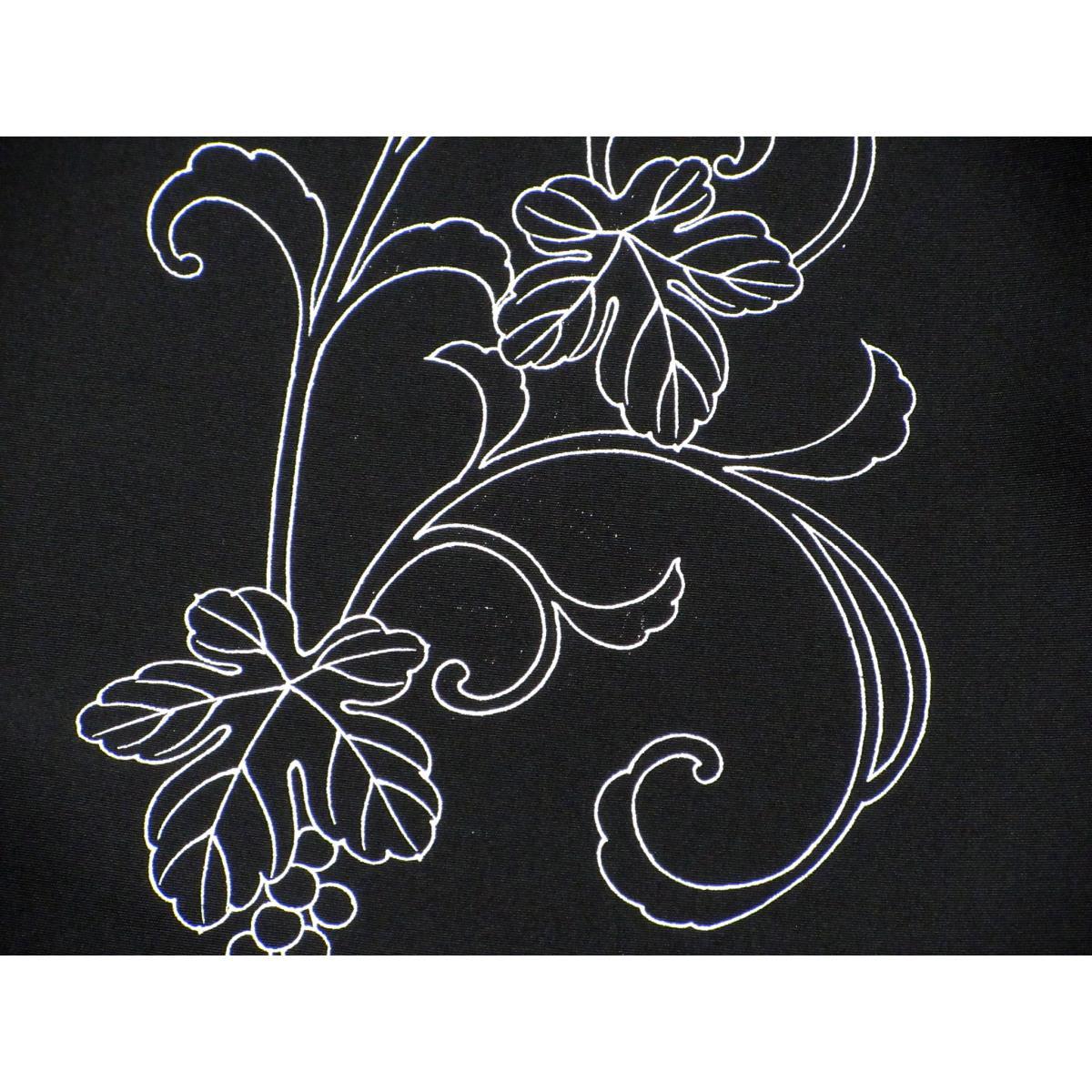 【未使用品】単衣　訪問着　銀彩加工　刺繍入り