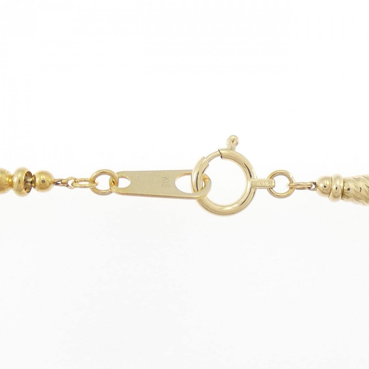 K18YG necklace