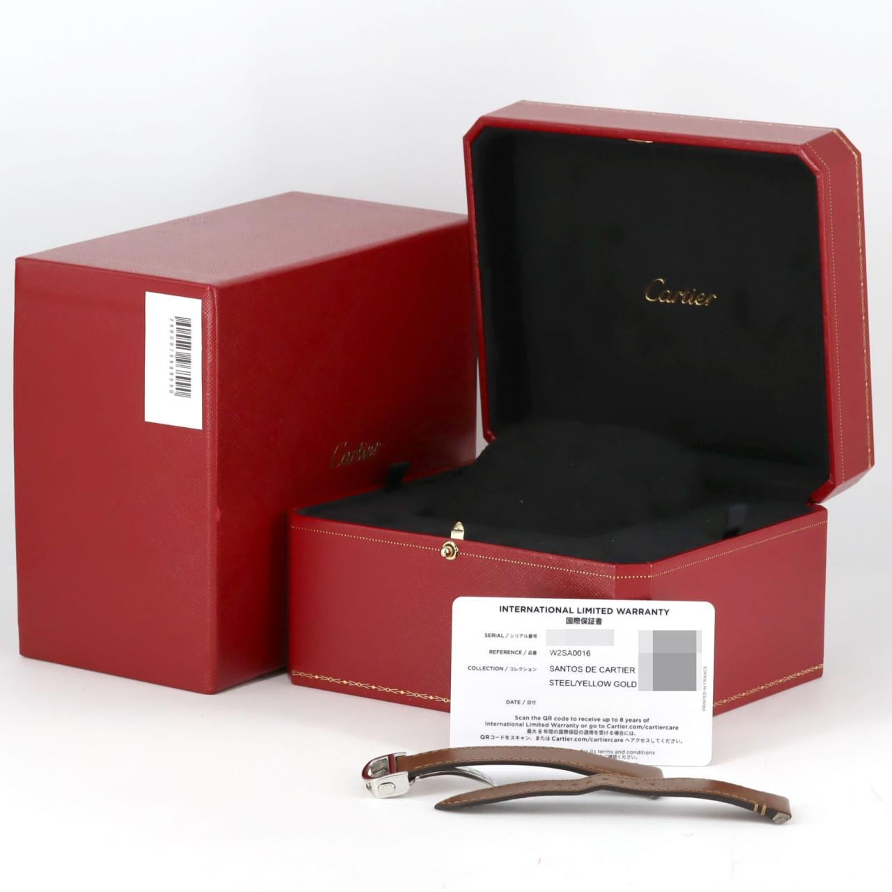 カルティエ サントス･ドゥ･カルティエMM コンビ W2SA0016 SSxYG 自動巻