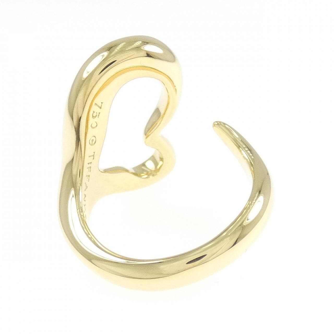 【ヴィンテージ】ティファニー オープンハート リング