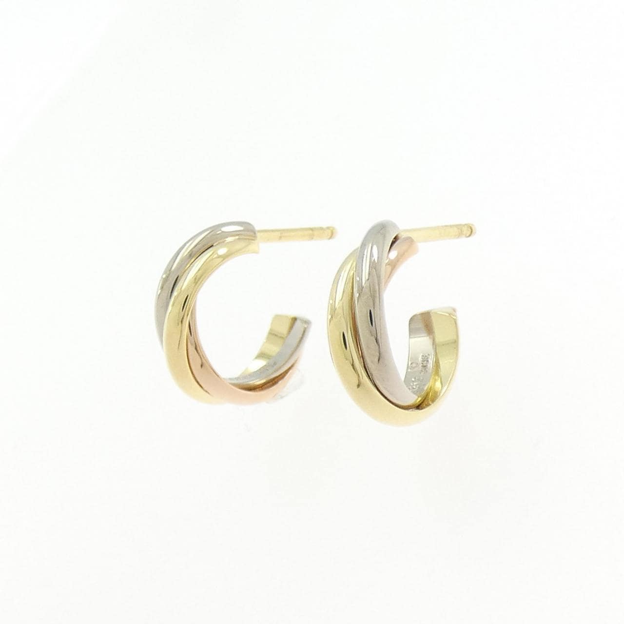 カルティエ トリニティ スモール ピアス