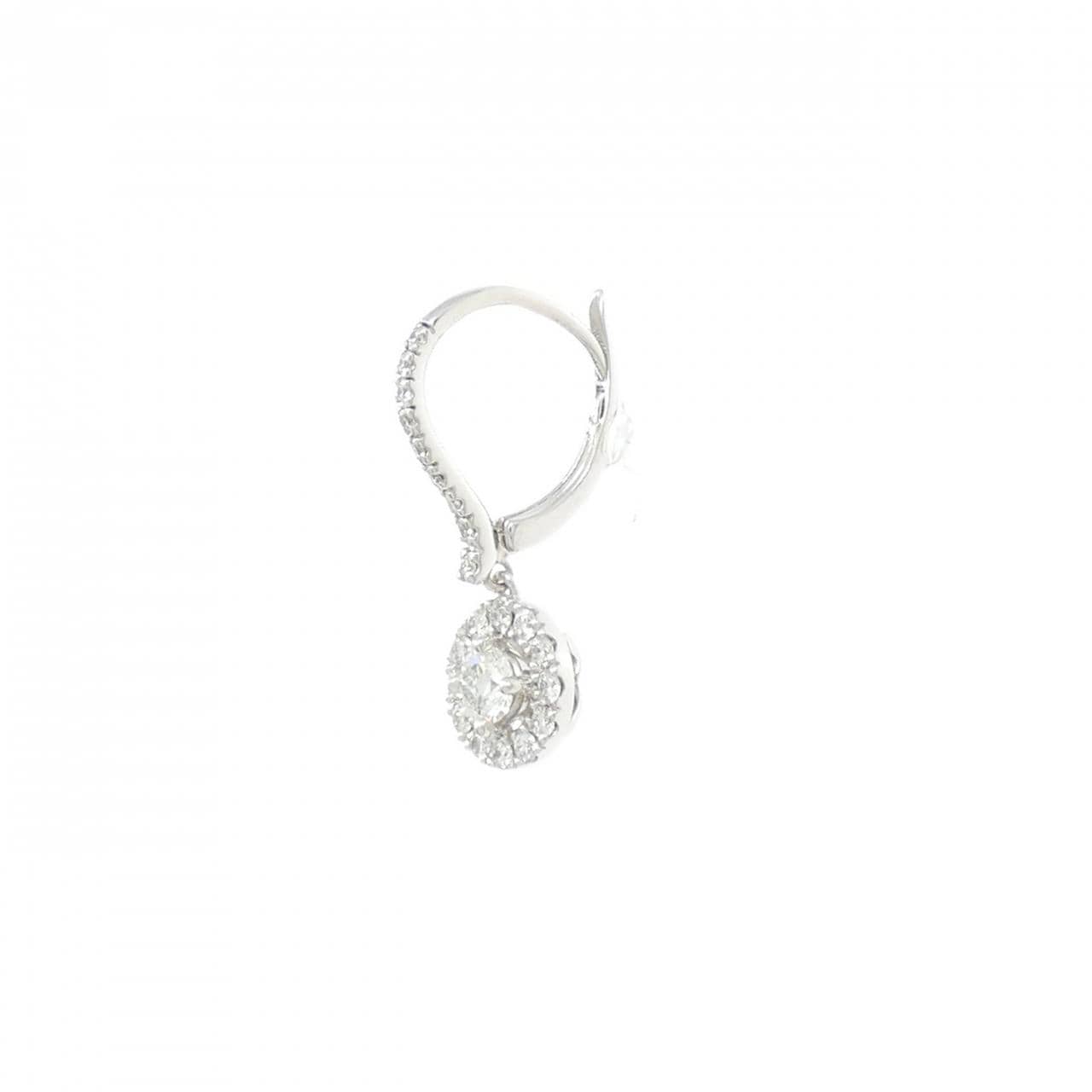 フォーエバー　マーク センター･オブ･マイ･ユニバース パヴェドロップ ピアス 0.43CT 片耳