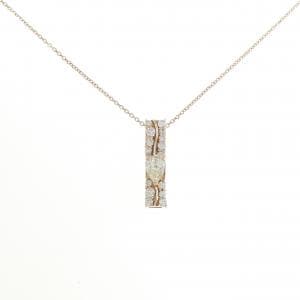 K18PG ダイヤモンド ネックレス 0.302CT