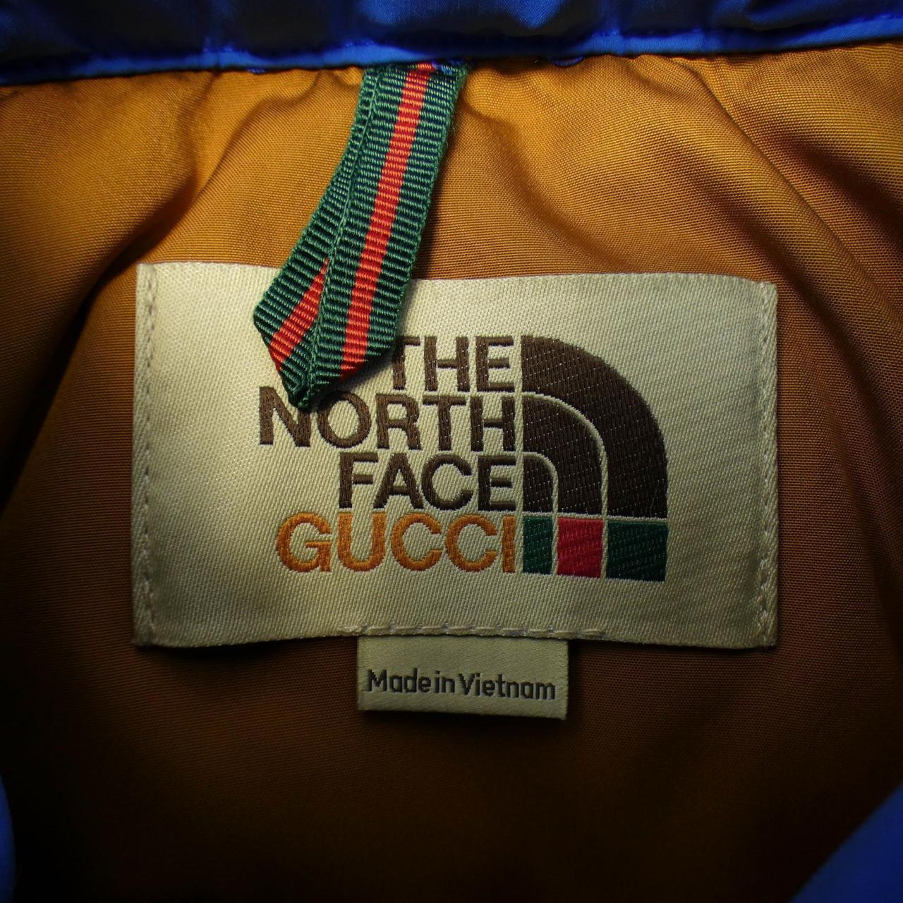 グッチザノースフェイス GUCCI×THENORTHFACE ダウンジャケット