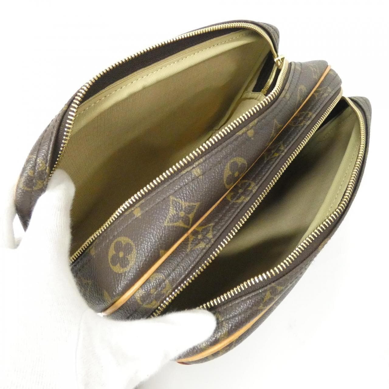 ルイヴィトン モノグラム リポーター 28cm M45254 ショルダーバッグ