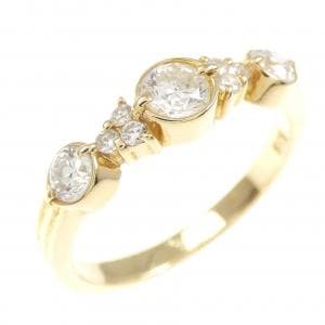 K18YG ダイヤモンド リング 0.501CT