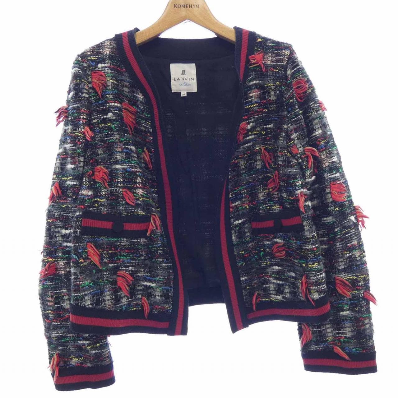 ランバンオンブルー LANVIN en Bleu カーディガン