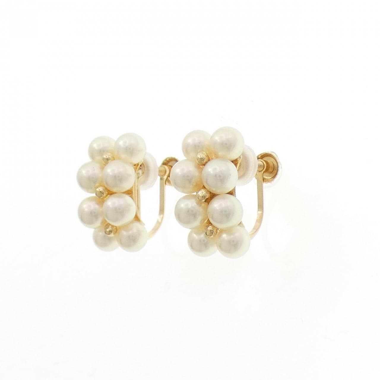 K18YG アコヤパール イヤリング