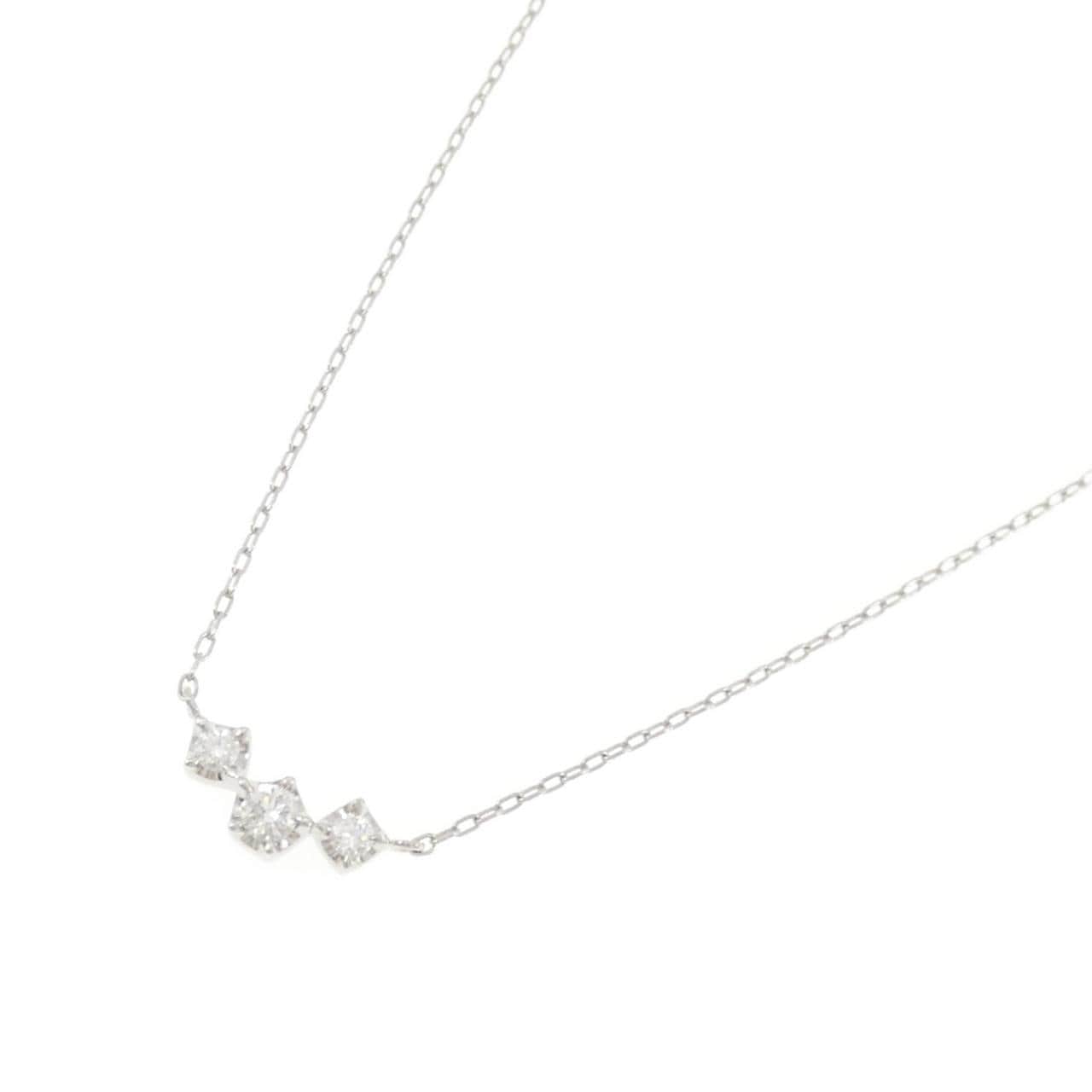 PT900/PT850 ダイヤモンド ネックレス 0.20CT