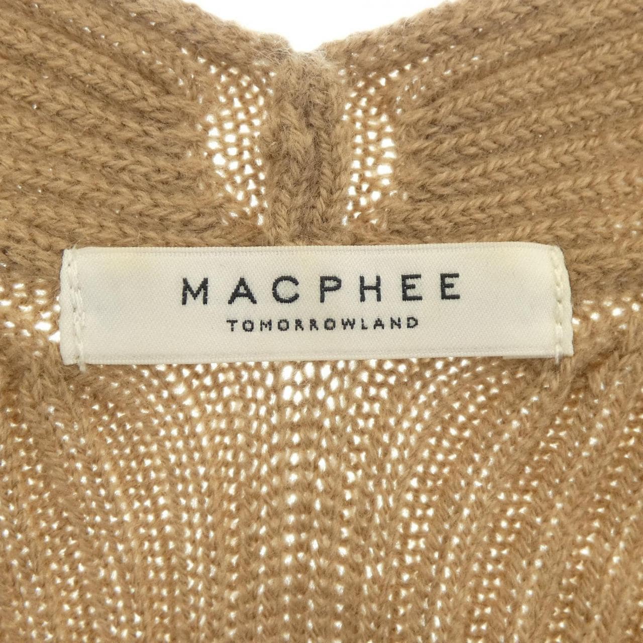 マカフィー MACPHEE カーディガン