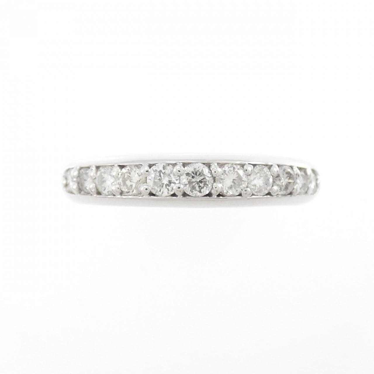 PT900 ハーフエタニティ ダイヤモンド リング 0.35CT