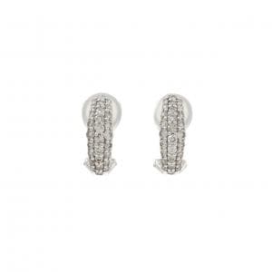 K18WG ダイヤモンド ピアス/イヤリング 1.00CT