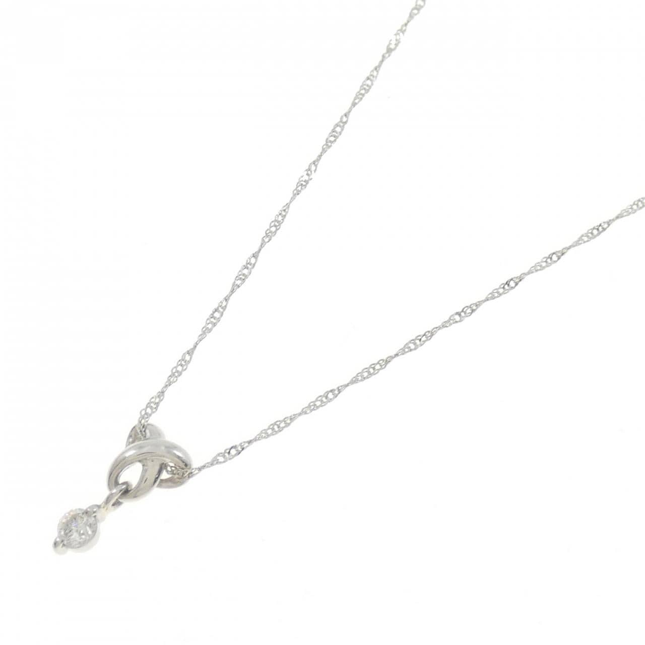 PT ダイヤモンド ネックレス 0.11CT